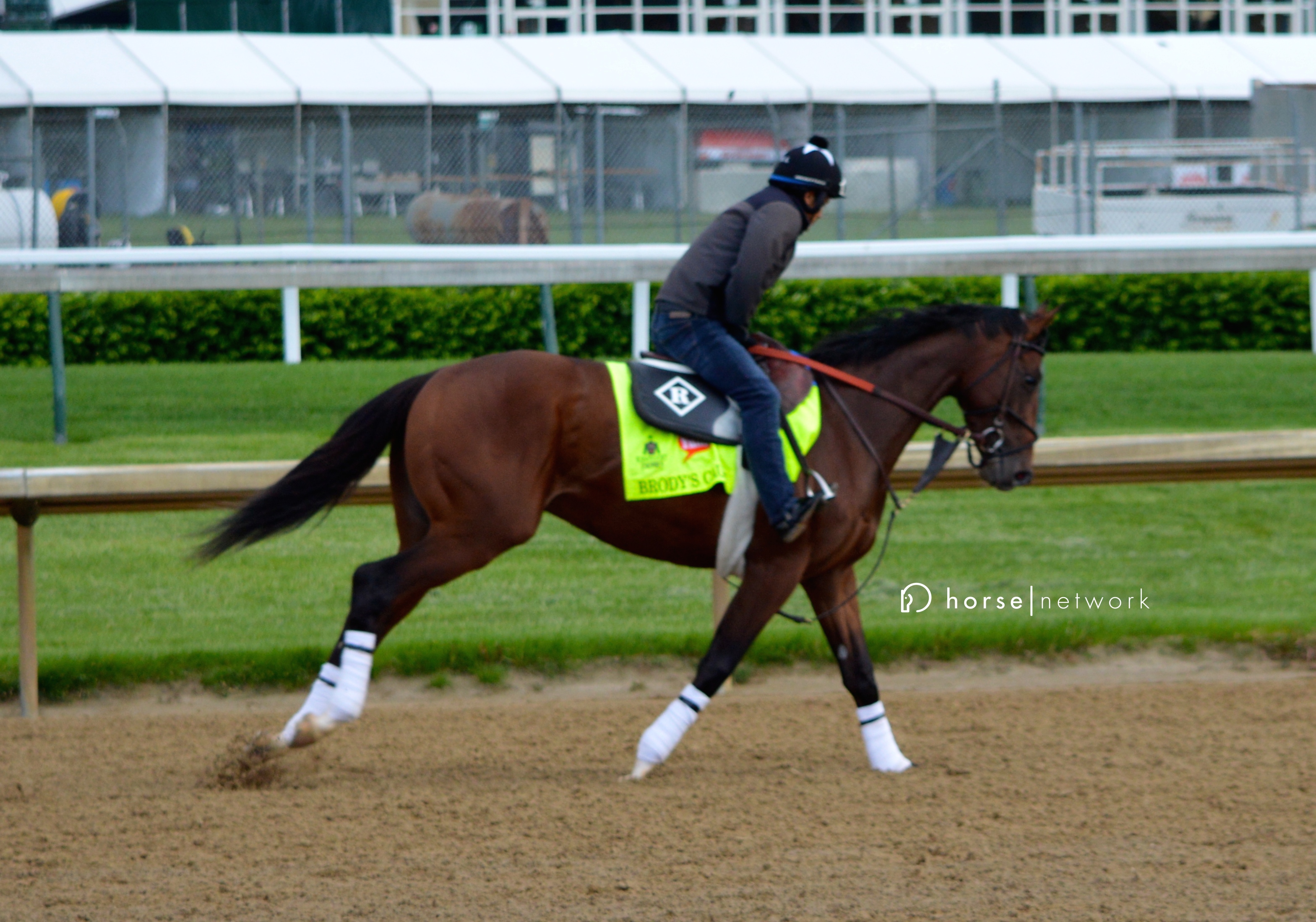 Kentucky Derby runner Brody's Cause looking as strong as ever.